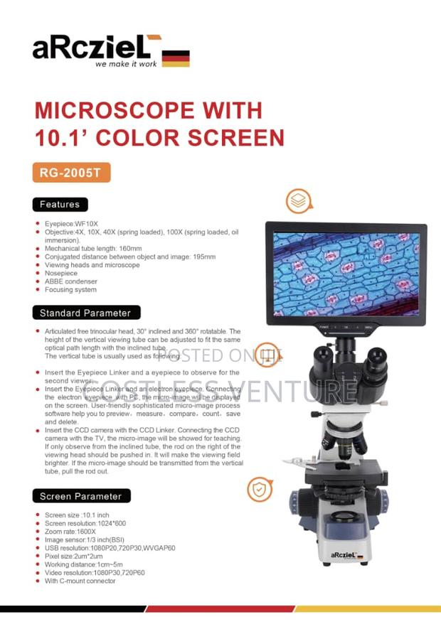 Arcziel Microscope With 10.1" Color Screen · Photo 1