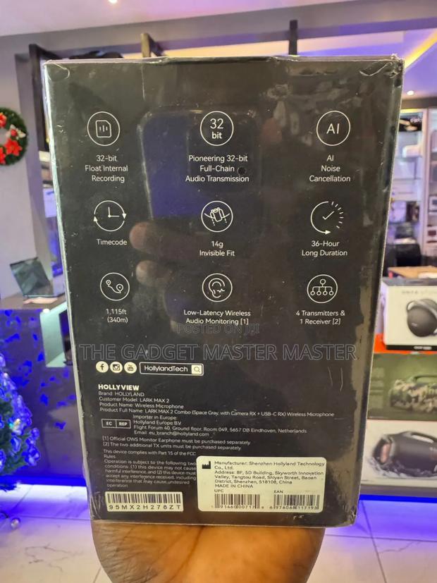 Hollyland Lark Max 2 Lavalier Microphone · Photo 4