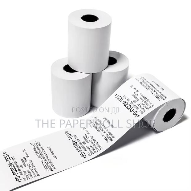 Thermal Paper Rolls for Handheld Pos Receipt Printers · Photo 1