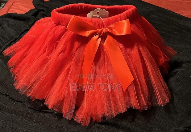 Fluffy Tutu Skirt for Kids( Red Green) · Photo 5