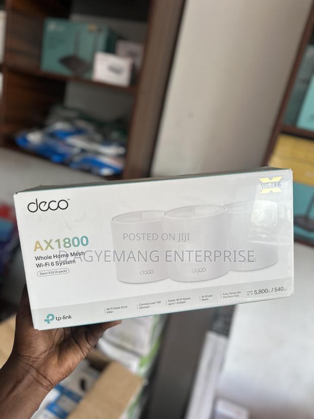 Tp Link Deco Ax1800 Whole Home Mesh System · Photo 1