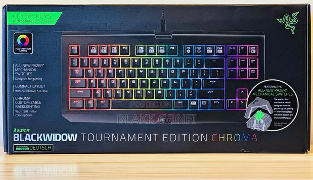 Razer Blackwidow Tournament Edition Chroma Keyboard · Photo 1