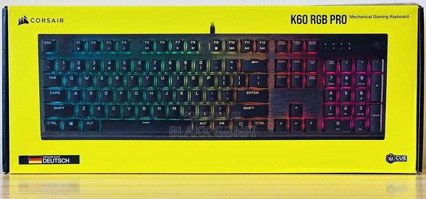 Corsair K60 Rgb Pro Gaming Keyboard · Photo 1