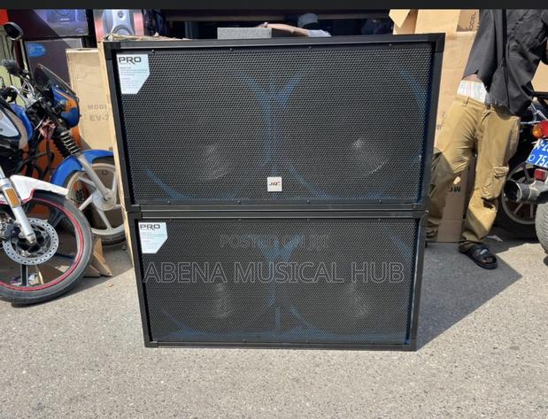 18 Inches Double Bass Speaker Jac (Pair) · Photo 1