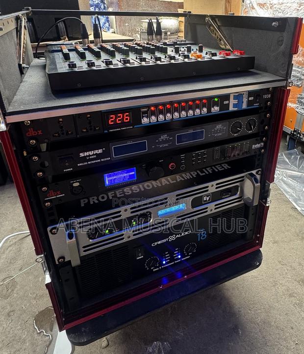 Ev Single Bass Speaker With Full Range Speaker and Complete Rack · Photo 7