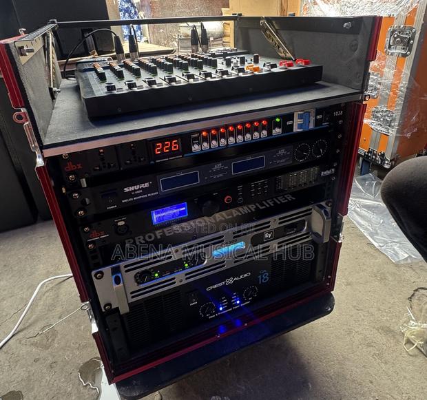 Ev Single Bass Speaker With Full Range Speaker and Complete Rack · Photo 6