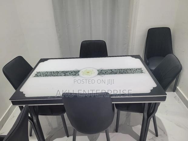 Dinning Chairs Black Leather With High Density Foam · Photo 4