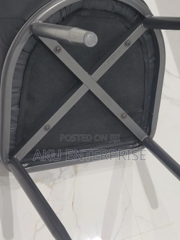 Dinning Chairs Black Leather With High Density Foam · Photo 5