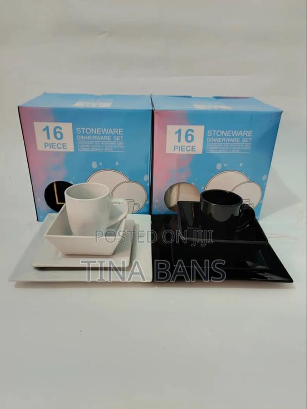 16pieces Square Dinner Set · Photo 1