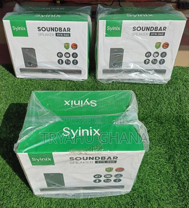 Syinix Syn-S60 Soundbar With 5.25” Subwoofer for Deep Bass · Photo 1