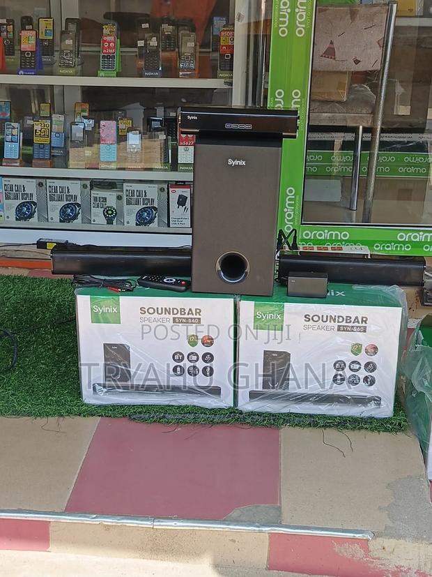 Syinix 2.1 Channel Bluetooth Sound System – Model Syn-S60 · Photo 1