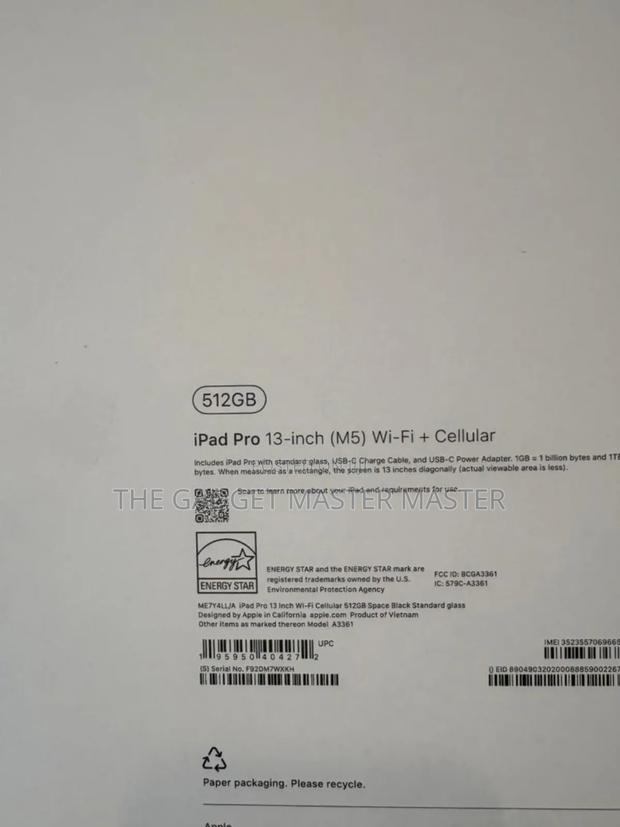 New Apple iPad Pro 13 (2025) 512 GB · Photo 3