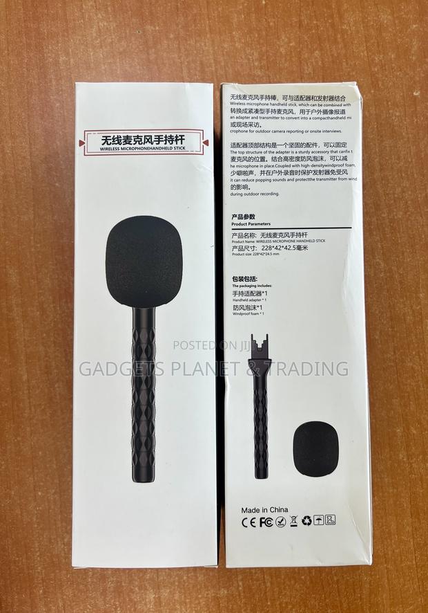 Wireless Lapel Microphone Hand Held Stick · Photo 2