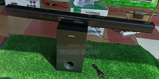 Syinix Syn-S60 Slim Soundbar With Deep Bass Clear Audio · Photo 1