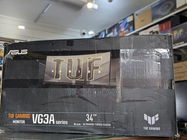 Asus Tuf Gaming Vg3a Curved Gaming Monitor 34" WQHD 180hz,1500r,Curved · Photo 3