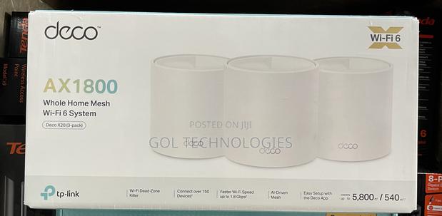 Tp-link Deco Ax1800 Whole Home Mesh Wi-fi 6 System Deco X20 (3-pack) · Photo 1