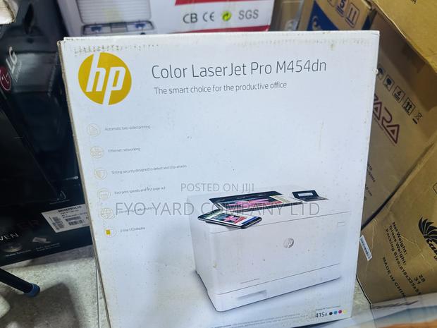 Smarter Printing Hp Pro Laser Jet M454dn Color Printing Machine · Photo 1
