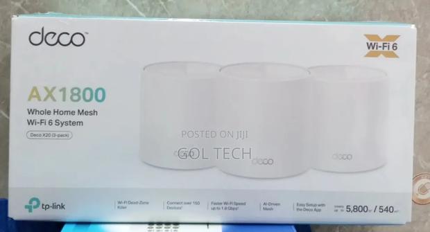 Tp-Link Deco Ax1800 Whole Home Mesh Wi-Fi 6 System Deco X20 (3-Pack) · Photo 1