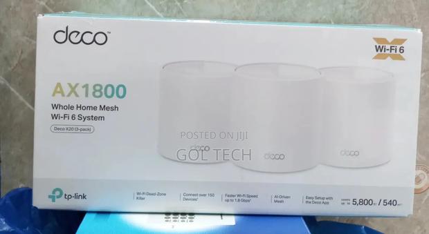 Tp-Link Deco Ax1800 Whole Home Mesh Wi-Fi 6 System Deco X20 (3-Pack) · Photo 2