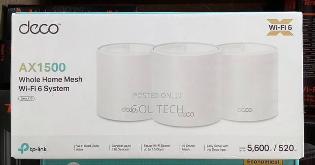 Tp-Link Deco Ax1500 Whole Home Mesh Wi-Fi 6 System Deco X10 (3-Pack) · Photo 2