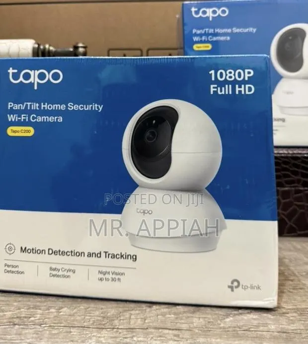 Durable and Affordable Tapo Home Security Camera(White). · Photo 1