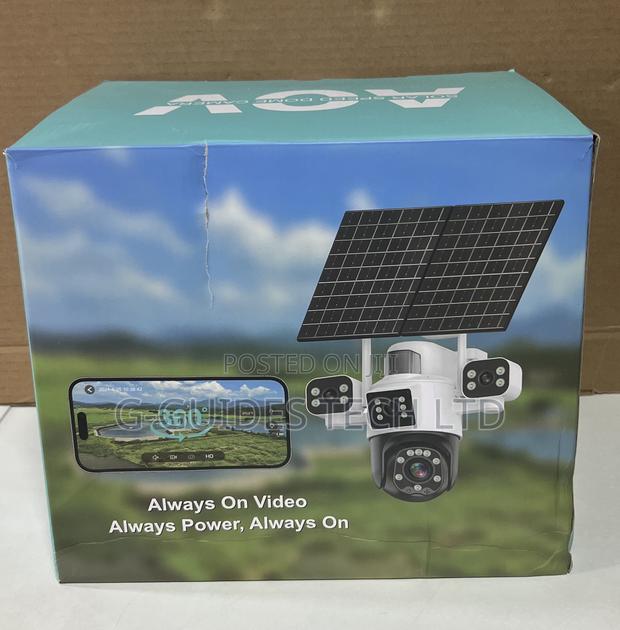 Aov 4g Solar PTZ Camera Four Lens 12mp, Aov 4g Solar 4-Lens Camera · Photo 6