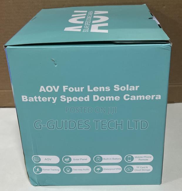 Aov 4g Solar PTZ Camera Four Lens 12mp, Aov 4g Solar 4-Lens Camera · Photo 8
