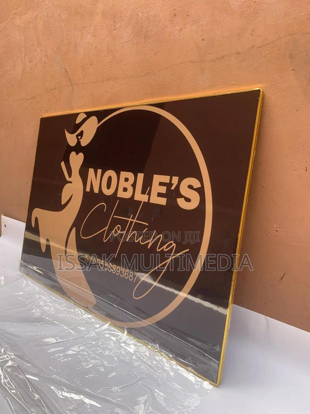 Signage 24 X 36inches Wood · Photo 1