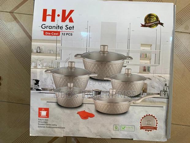 Brand New 12-Piece H.K. Die-Cast Cookware · Photo 1