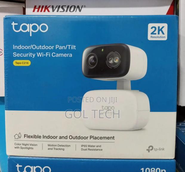 Tp-Link Tapo Indoor/Outdoor Pan/Tilt Security Camera Tapo C216 3mp · Photo 1