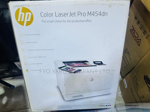 Sharp Colors Printing With Hp Laser Jet Printer (M454dn) · Photo 1