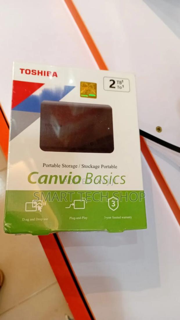 Toshiba Canvio Basics 2tb Portable Hard Drive Brand New · Photo 1