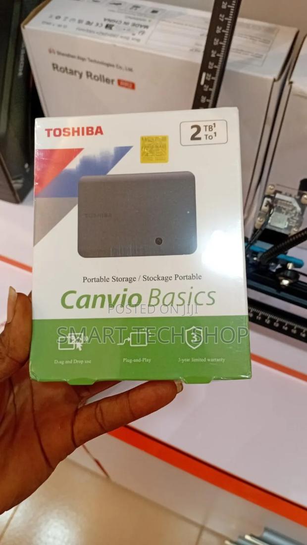 Toshiba Canvio Basics 2tb Portable Hard Drive Brand New · Photo 2