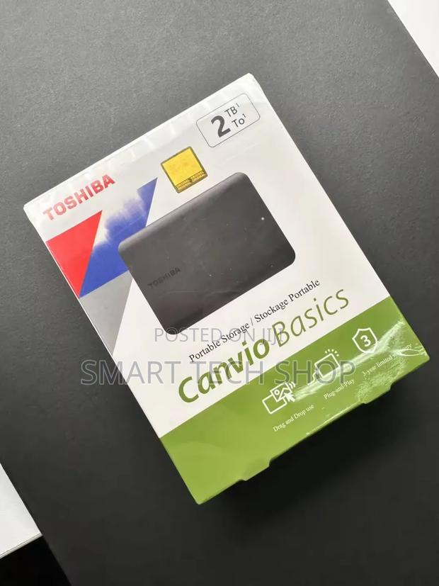 Toshiba Canvio Basics 2tb Portable Hard Drive Brand New · Photo 3