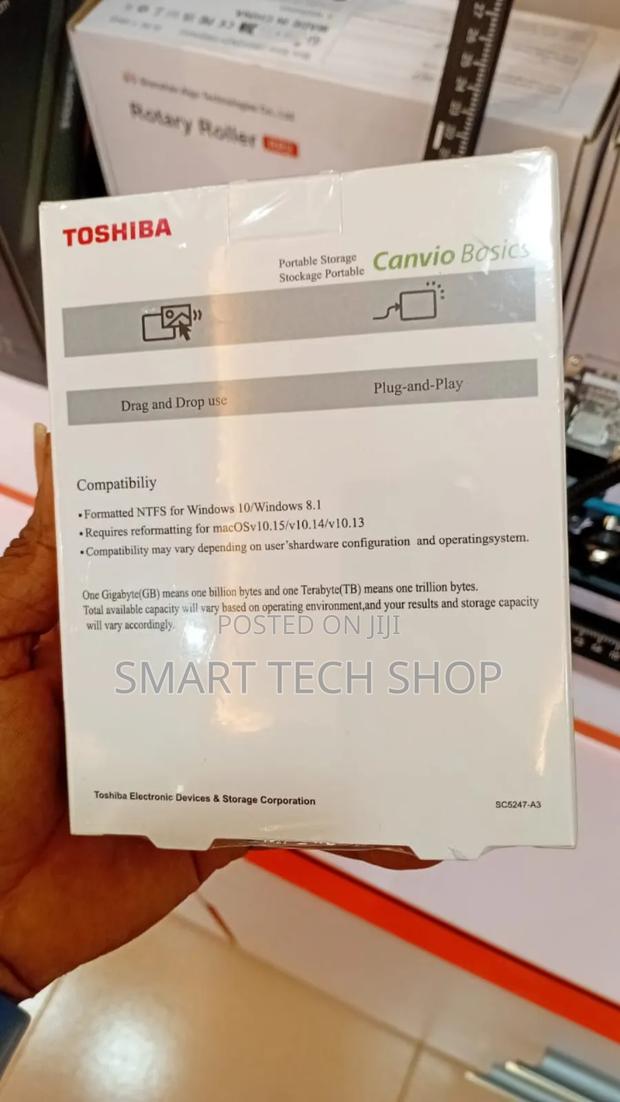 Toshiba Canvio Basics 2tb Portable Hard Drive Brand New · Photo 4