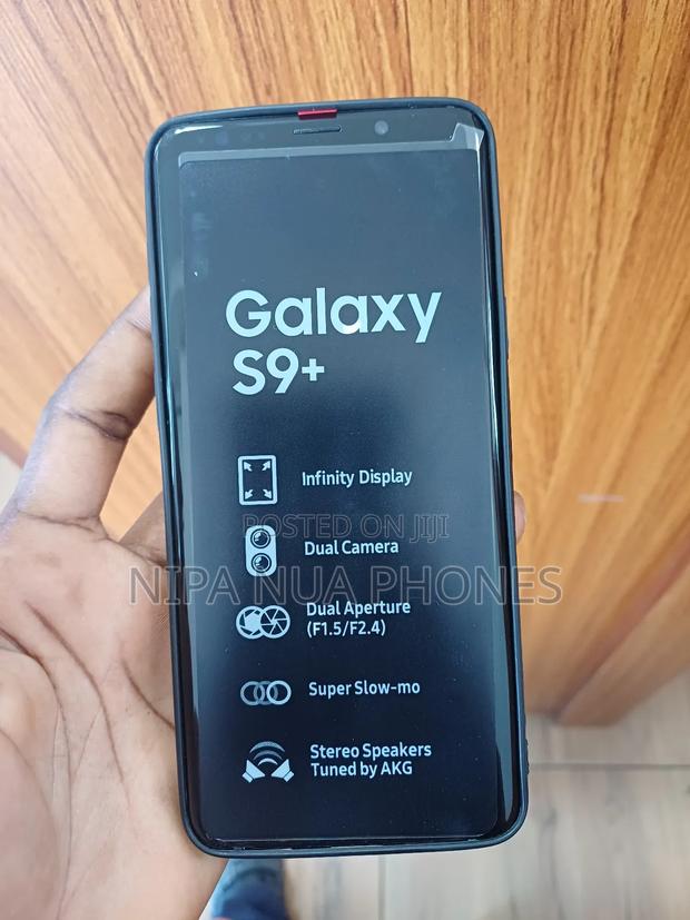 Samsung Galaxy S9 Plus 64 GB Black · Photo 1