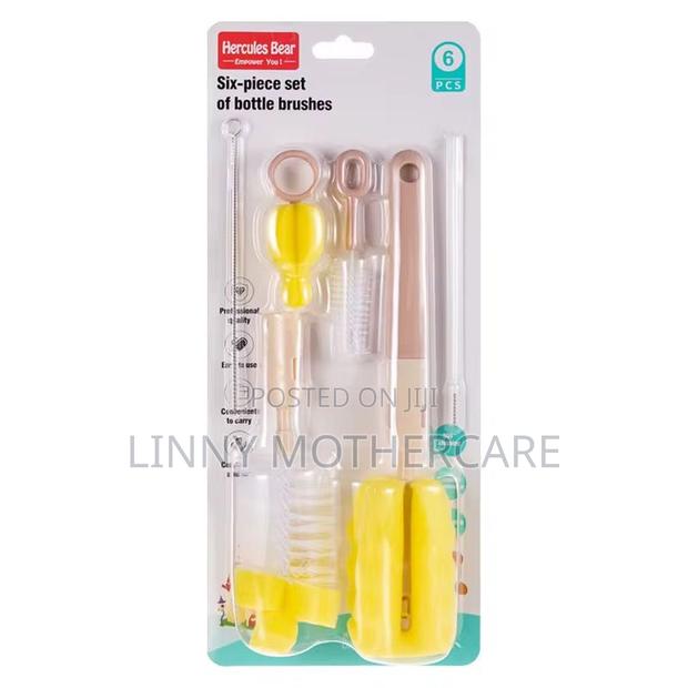 6-in-1 Baby Bottle Cleaning Brush Set · Photo 1