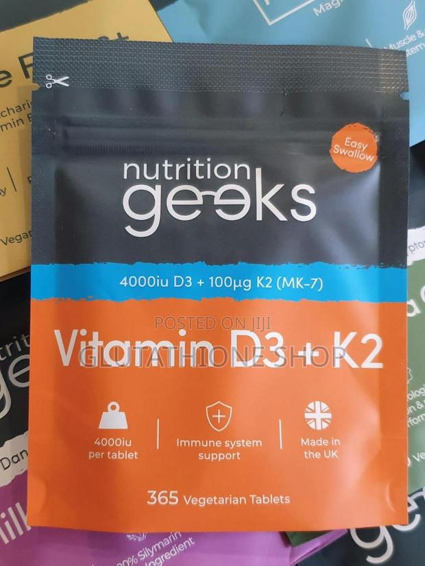 Nutrition Geeks Vit D3 Mk7 Supplement · Photo 1