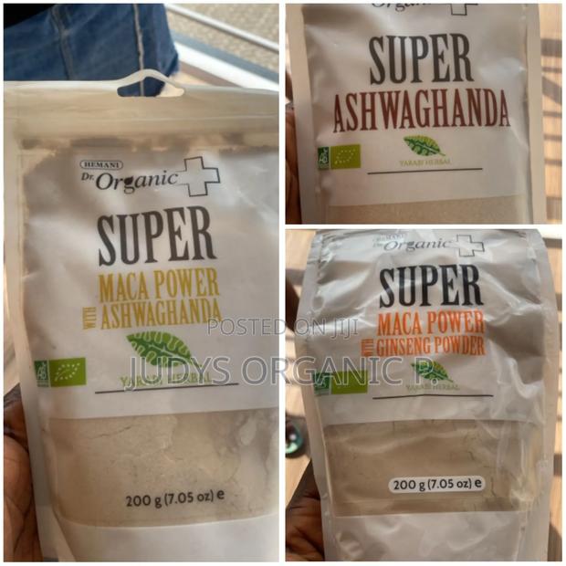 Maca With Ginseng, Maca With Ashwagandha, Ashwagandha Powder · Photo 1