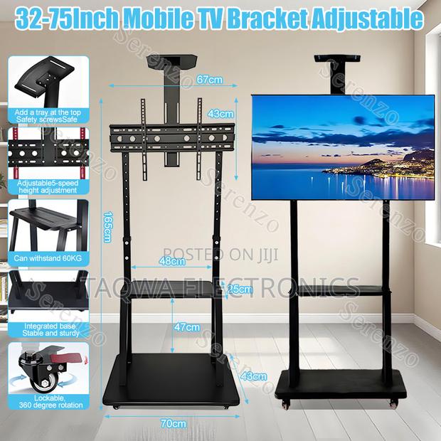 Modern Heights Adjustable Tv Stand 32-75 Inch · Photo 1