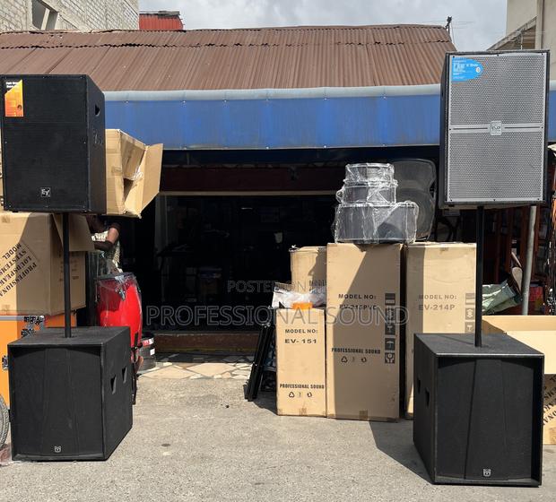 Electro-Voice (Ev) Full-Range Loudspeakers and Subwoofers. · Photo 1