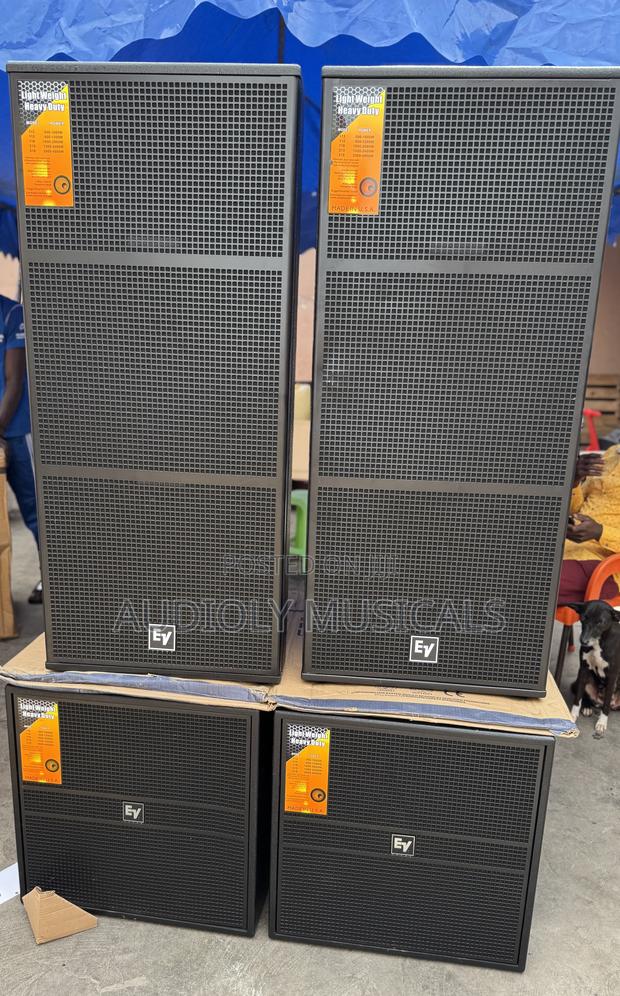 Ev Full Range and Single Bass Speakers · Photo 1