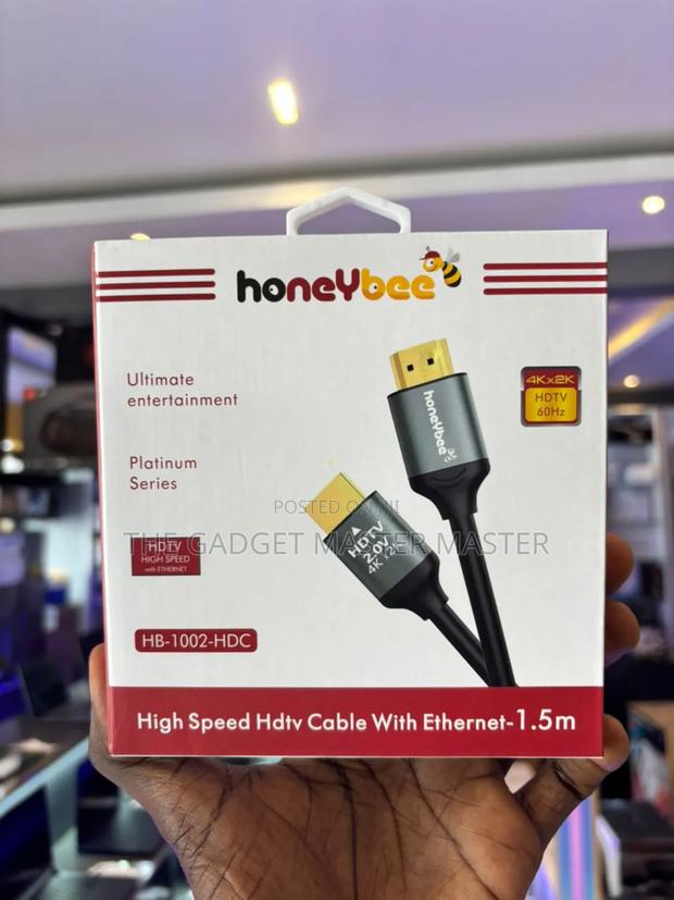 Honeybee Hdmi With Ethernet 1.5m Cable · Photo 1
