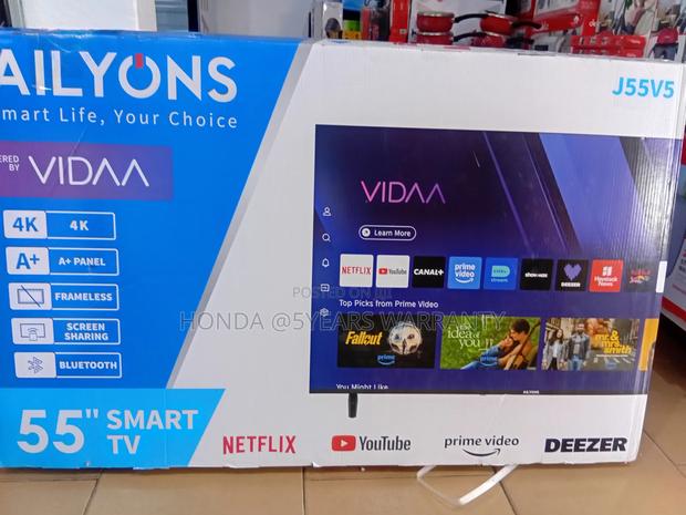 **Ailyons 55" Smart Tv Fast Response Smooth Motion** · Photo 1