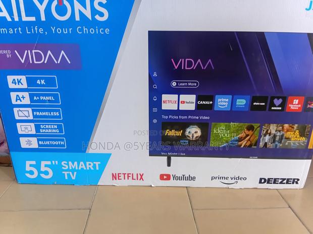 **Ailyons 55" Smart Tv With Built-in Apps** · Photo 1