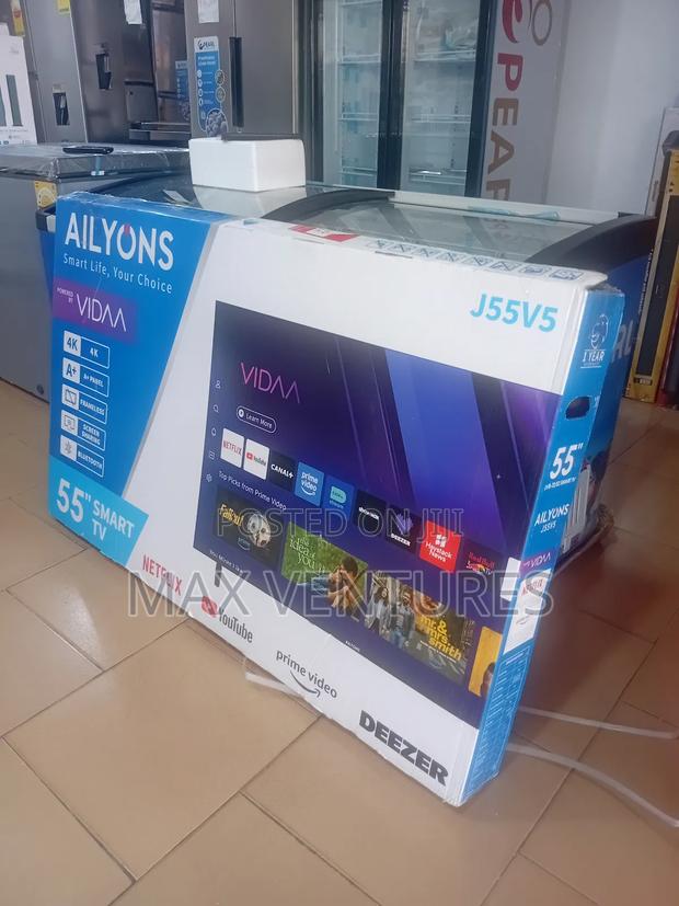 Ailyons J55v5 55" Smart Tv – Crys*Tal P*Icture · Photo 2