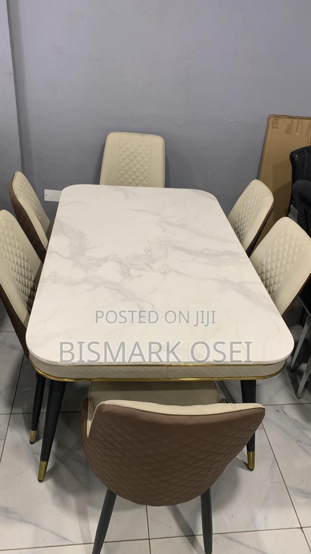 A Beautiful 6 Seater Dining Table, With a Golden Designs · Photo 1
