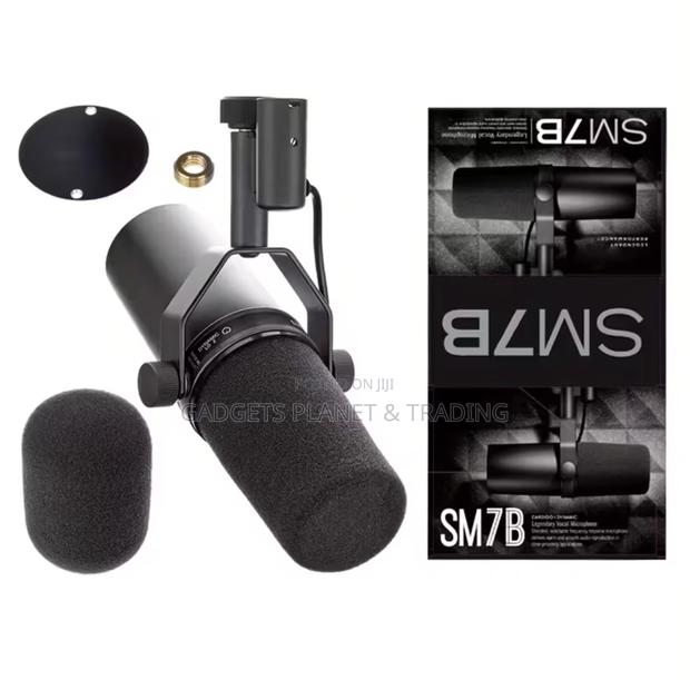 Shure Sm7b Vocal Dynamic Microphone – XLR Studio Mic · Photo 1