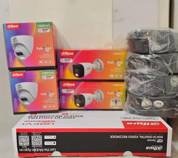 4 Channel Analogue CCTV Camera With Full Colour and Audio · Photo 3