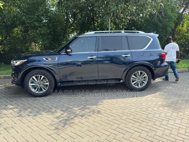 Infiniti QX80 Luxe 2021 Blue · Photo 3